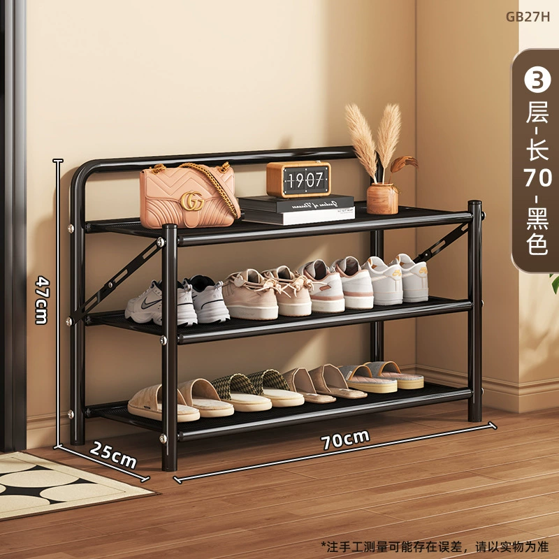 Renter-friendly Shoe Cabinet Multi-tier Shoe Rack Foldable from Yomiego