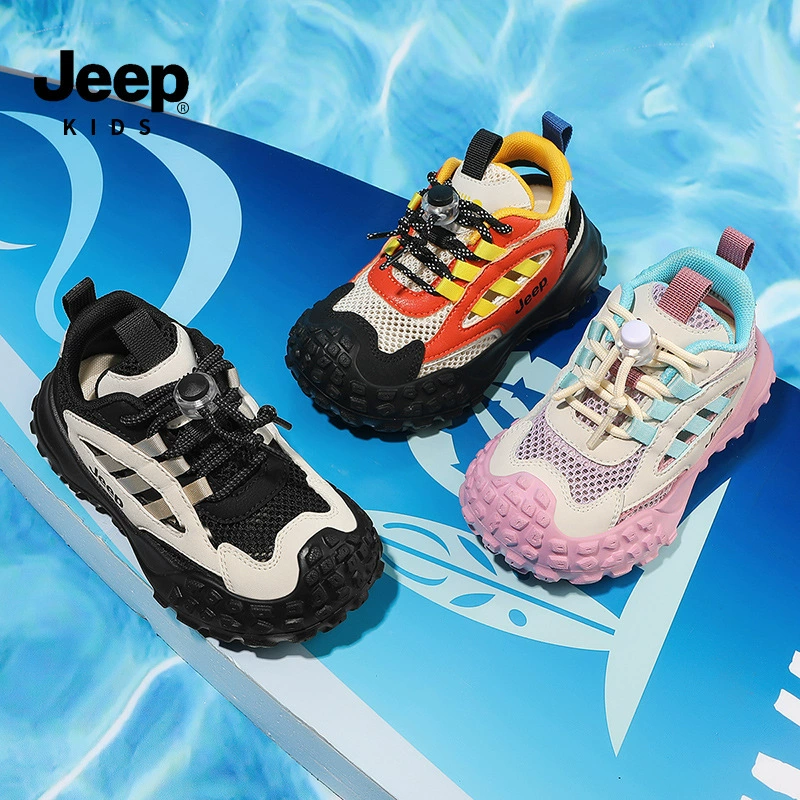 Сандалии Jeep, летние, дышащие для мальчиков, 6–12 лет