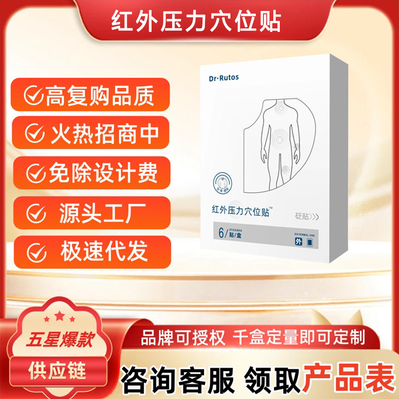 Dr.Rutos 赤外線圧力鍼灸シール 肩の痛み 頸椎関節炎 即納 ワンピース発送 理学療法|undefined