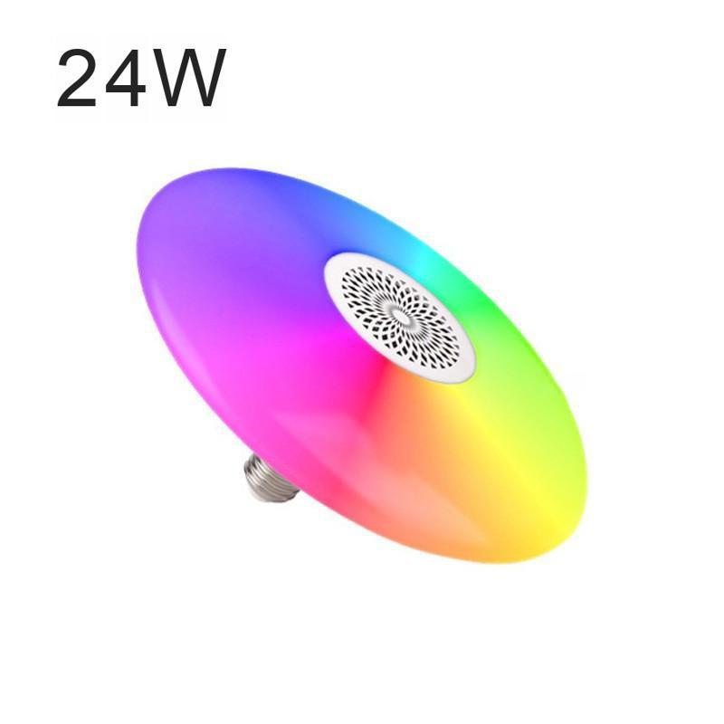 LED Bluetooth スピーカーランプハイパワー Bluetooth 音楽空飛ぶ円盤ランプカラフルなスマートリモコン UFO オーディオランプ|undefined