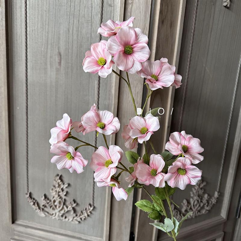 머리가 여러 개인 나비 꽃 - 진한 분홍색