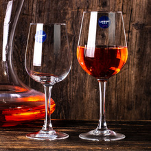 法国乐美雅庄园红酒杯创意高脚杯家用钢化玻璃酒杯香槟葡萄酒杯子