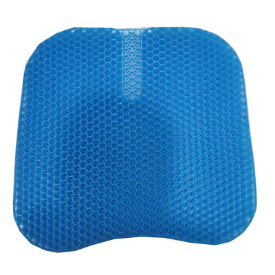 批发蜂窝方垫夏季汽车凉坐垫硅胶透气隔垫汽车座垫凝胶坐垫办公垫