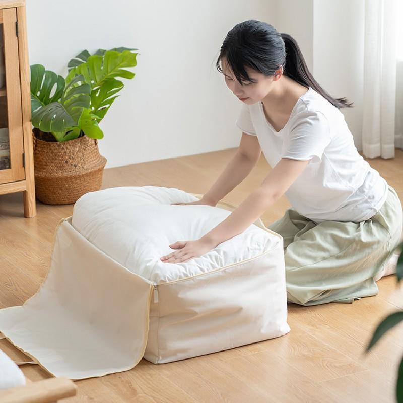 Thick Cotton Dormitory Storage Bag, Clothing Moving Packing Bag, Extra Large Convenient Storage Luggage Bag, Quilt Storage Bag
