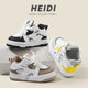 Children's sneaker 2024 Spring and Autumn Boys' Casual Board Shoes New High-top Girls White Shoes Soft Bottom Baby Shoes