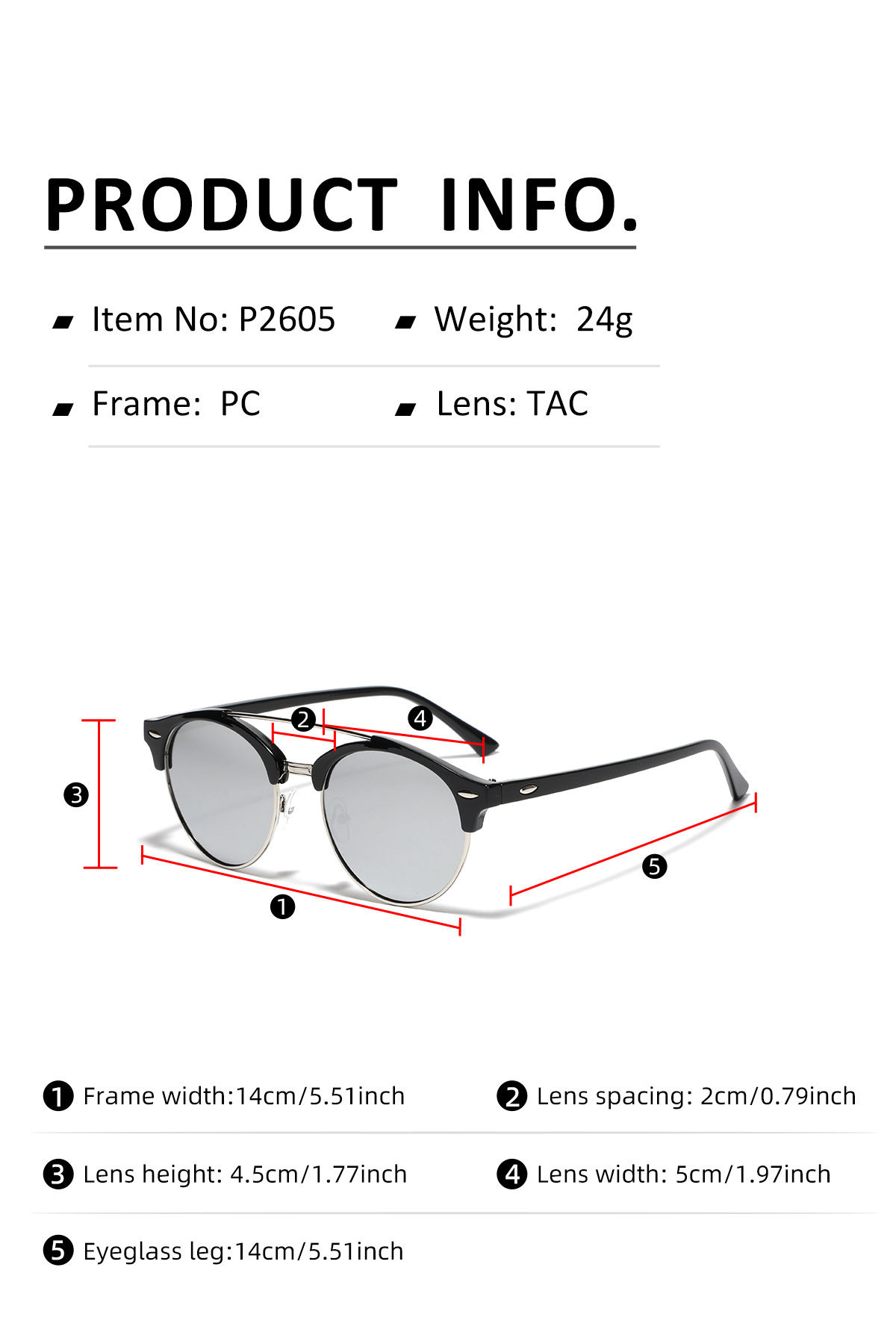 Hip-hop Streetwear Geometric Ac Round Frame Full Frame Women's Sunglasses display picture 2