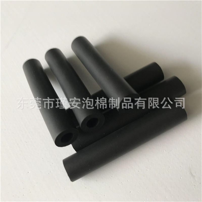 供应电暖风机提手护套减震不勒手黑色光面橡塑手柄套可定造型尺寸