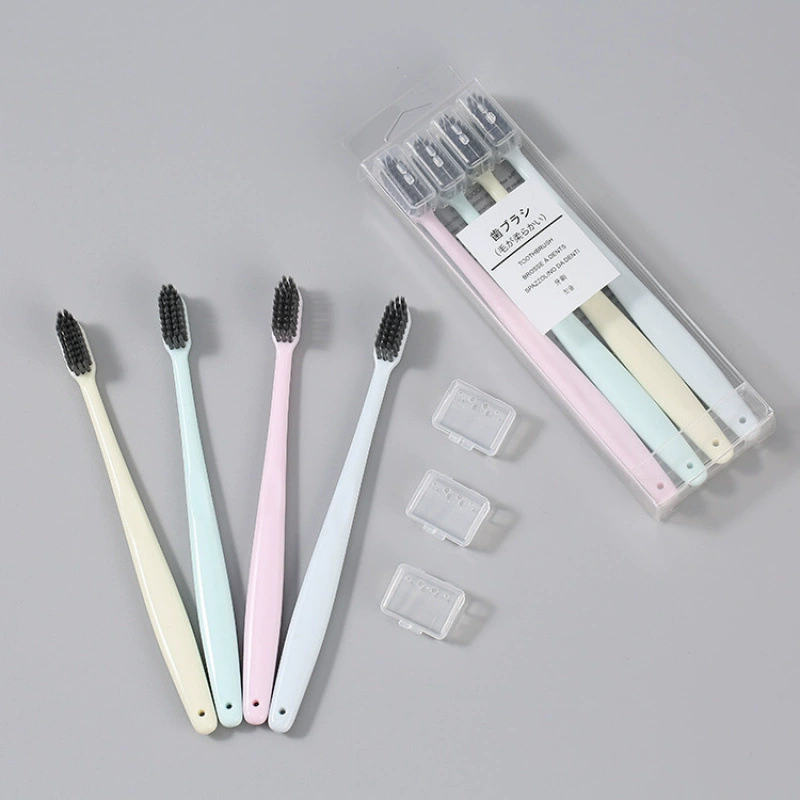 Japanese protective case for adults, soft toothbrush