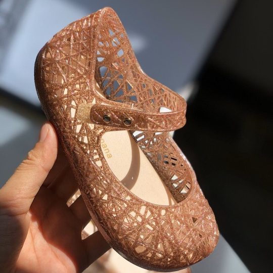 Daifa Melissa Melissa Bird's Nest Children's Shoes Jelly Shoes Baby Toddler Shoes Soft Bottom Hollow Out Shoes Baby Sandals
