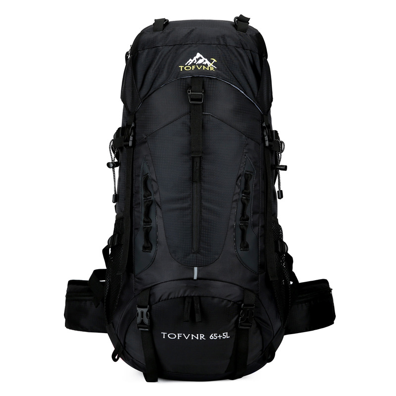 Mochila Multifuncional de Senderismo de Nylon, Impermeable y Resistente al Desgaste para Escalada y Camping