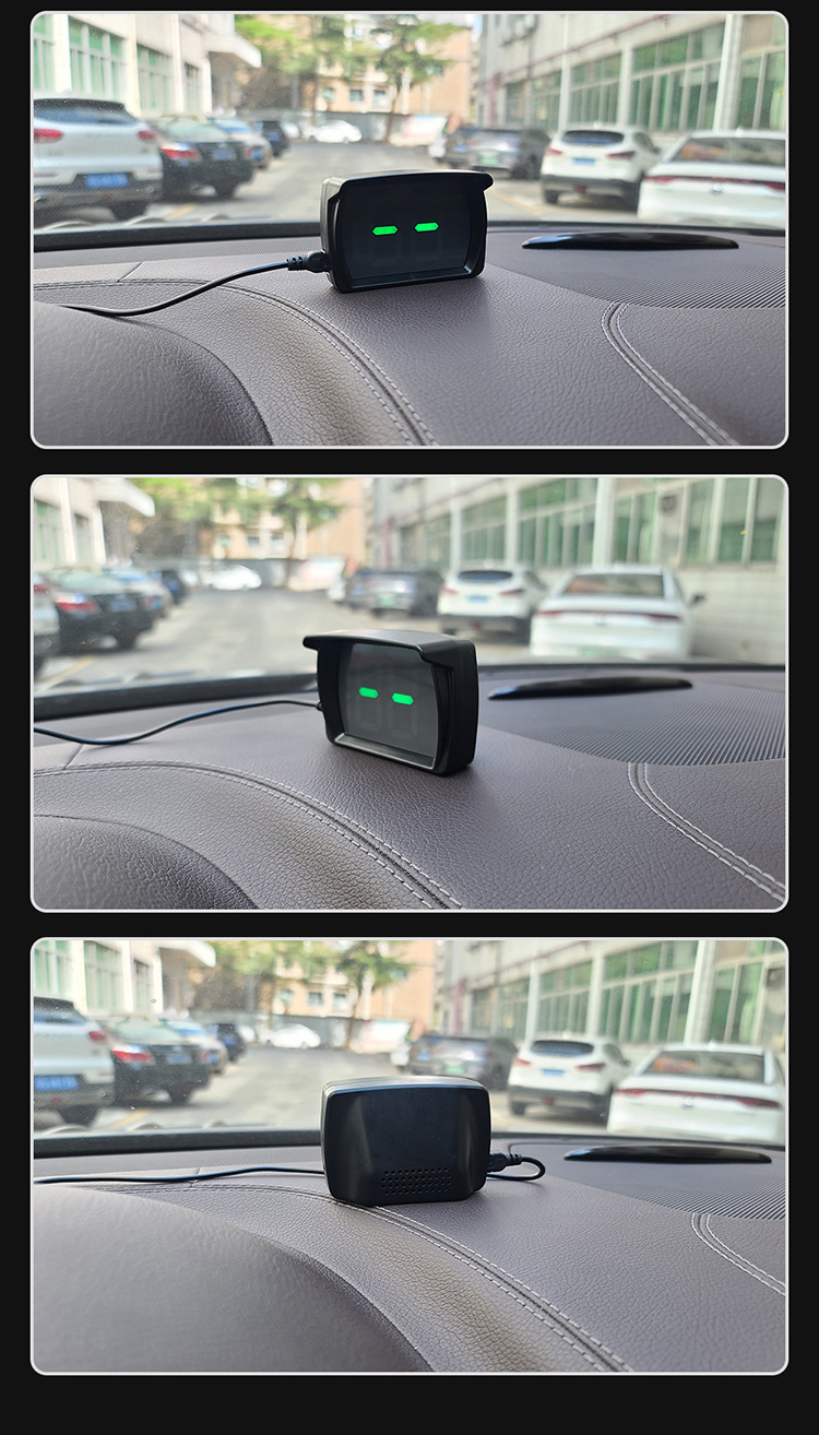 Hud Head-Up Display Vehicle-Mounted Beidou Gps Speed Display Instrument for New Energy Vehicles Y03