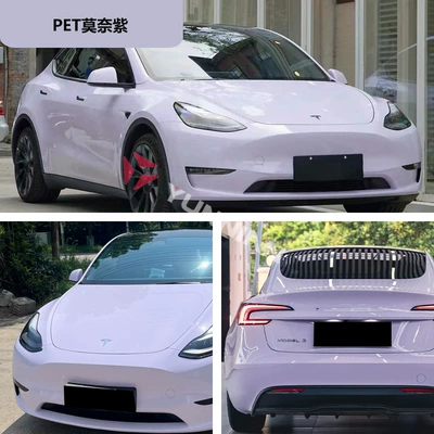 Auto Color Change Film Film Pvc Full Body Film Car - pet-monet-purple-15216m
