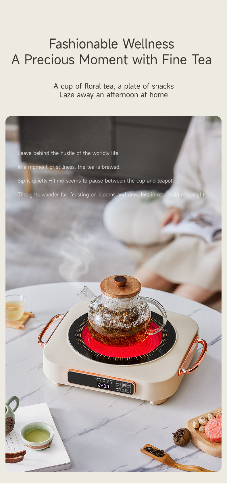 Induction Cooker For Tea Brewing Household Electric Ceramic Stove_voghion.com