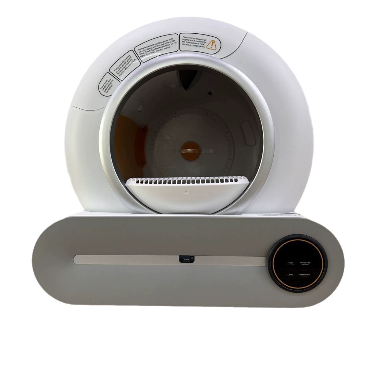 Smart Cat Litter Box, 65L Fully Automatic, Odor-Deodorizing Barrel, Intelligent Cleaning