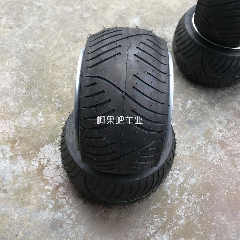 Four-Wheel Off-Road Motorcycle, Beach Bike, Go-Kart, 205/30-10 Inch Road Tire, Vacuum Flat Tire Wheel Hub