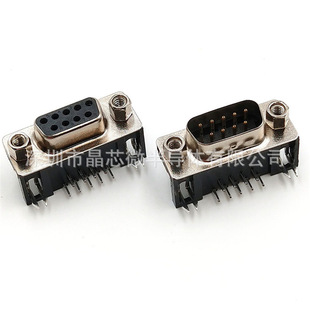 RS232 DB9 DR9 DR-9S��ʽ��叝�_ĸ�^���^ 90�ȏ�� ����ĸ��