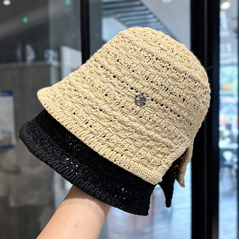 Summer woven Japanese sun hat