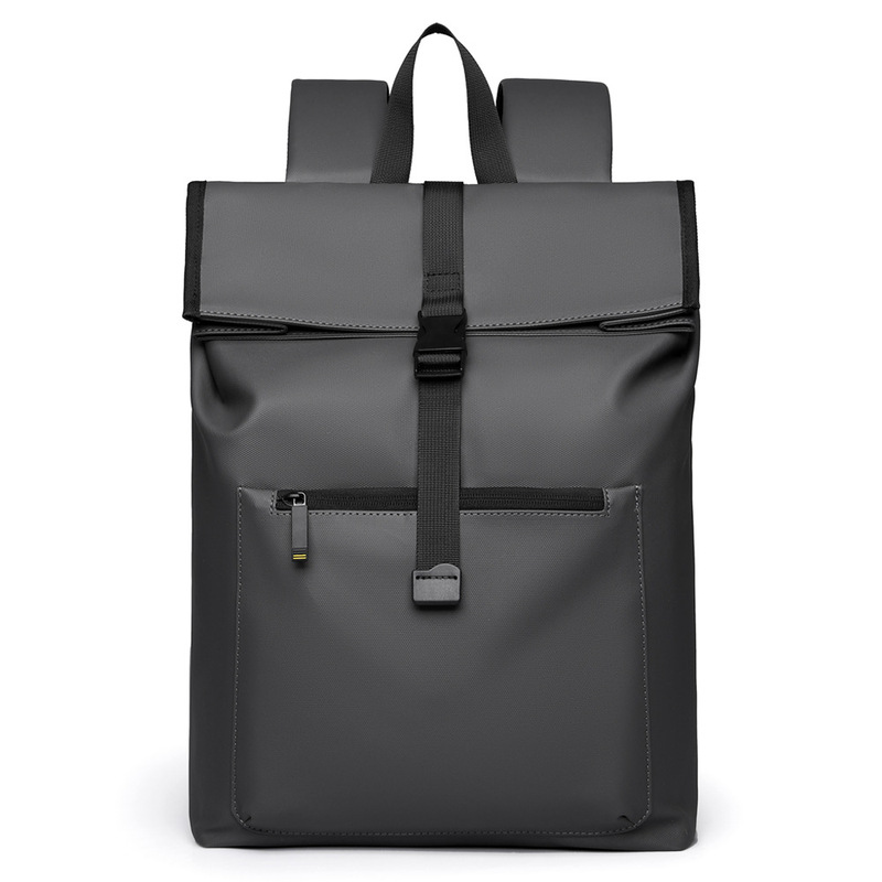 Cross-border casual roll-top backpack, student school bag, short-trip travel commuter backpack, hiking outdoor backpack Cross-border casual roll-top backpack, student school bag, short-trip travel commuter backpack, hiking outdoor backpack