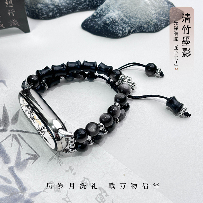 Qingzhu Moying diy 手作りチェーン Xiaomi ブレスレット 9/8/7/6/10 時計ストラップ Redmi watch4/5 新しい|undefined