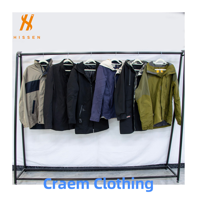 craem clothes旧衣服精品服装男冬装优质外贸货源二手男士厚夹克