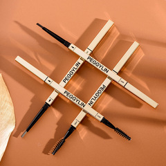 PEGGYLIN Small Gold Bar Slim Eyebrow Pencil Does Not Smudge Waterproof and Sweatproof Novice Beginner Small Gold Chopsticks Factory Direct Sales