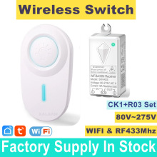 Tuya 10A Relay 1000W LED High-Tech Wireless Switch R03