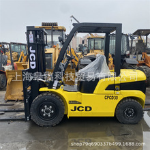 JCB叉车3吨 日本原装3吨杰西博柴油叉车二手车配件出口 叉车电动