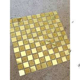 墙贴水晶马赛克瓷砖背景墙镜面水晶玻璃KTV客厅包厢柱子立体欧式