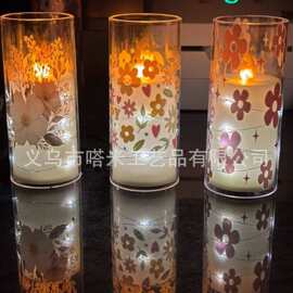 led仿真电子蜡烛灯定制婚庆摄影布置装饰浪漫烛光生日酒店氛围灯