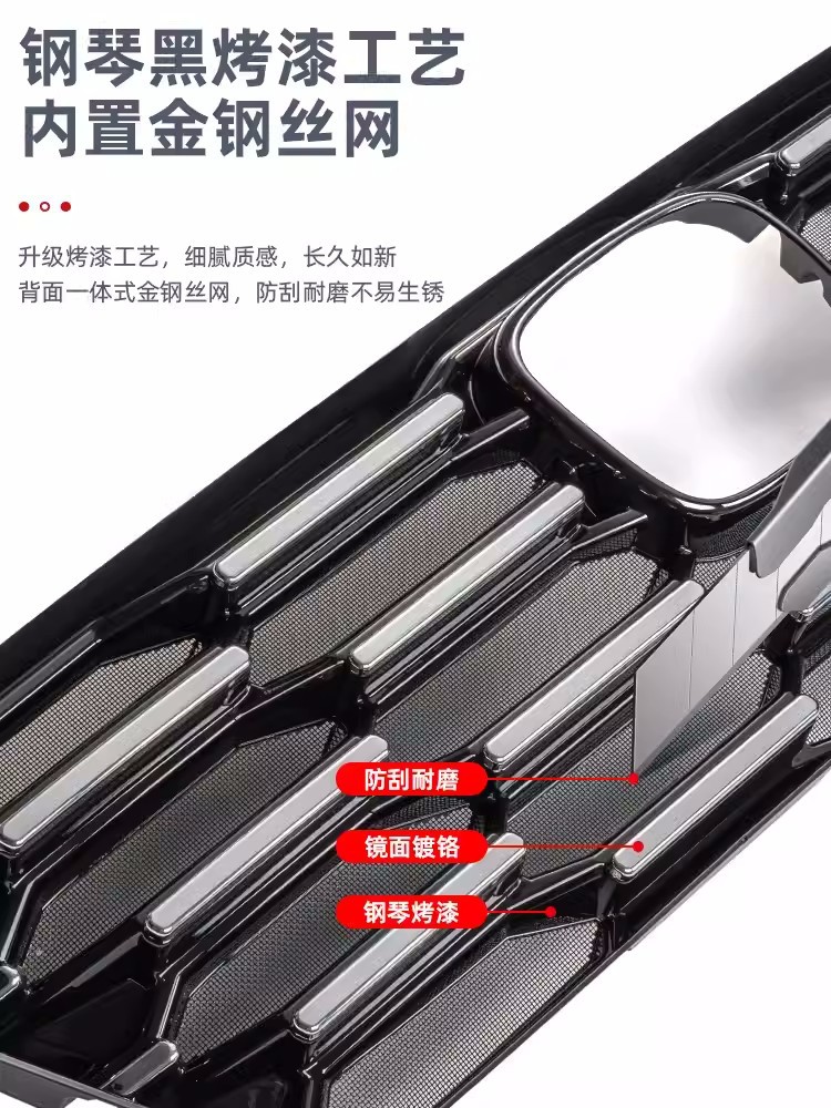 Suitable for 23-24 Honda Crv Insect-Proof Net, Front Modified Special Water Tank Insect-Proof Trim Appearance Accessories