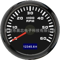 Vehicle and Boat Modification — Other vehicle instruments - cx6227b-black-plate-black-cover-6k