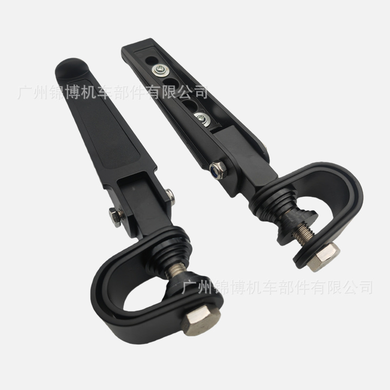 Suitable for Harley, Suzuki, Honda motorcycles, foldable engine crash bars, foot pegs, and mounting footrests