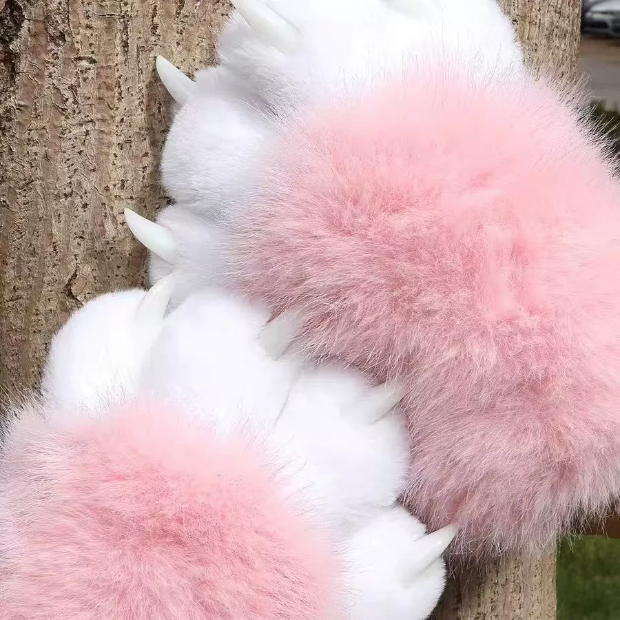 Soft gloves for nails, cosplay