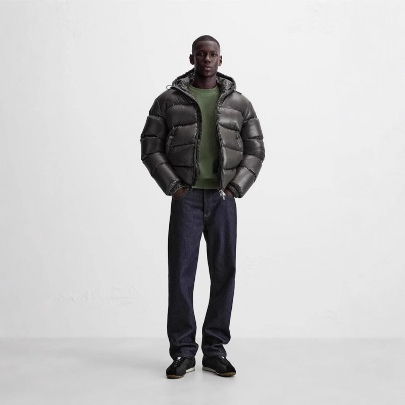 European and American Cross-Border Amazon 2025 Cotton Jacket American Style Hooded Casual Jacket Quilted Autumn and Winter Hot Sale