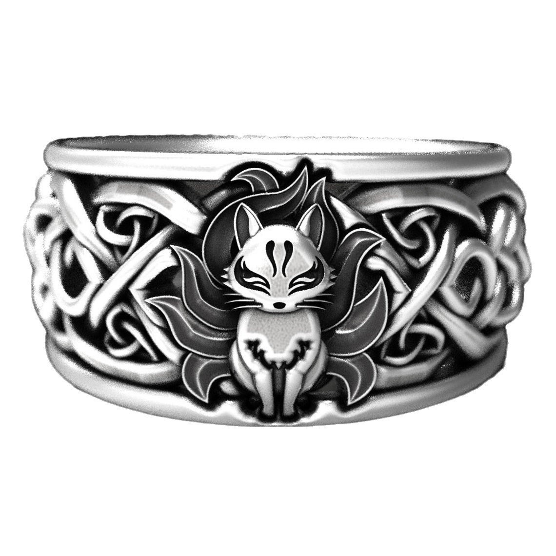 Vintage Men's Stackable Rings Minimalist Trendy Open Finger Ring_voghion.com