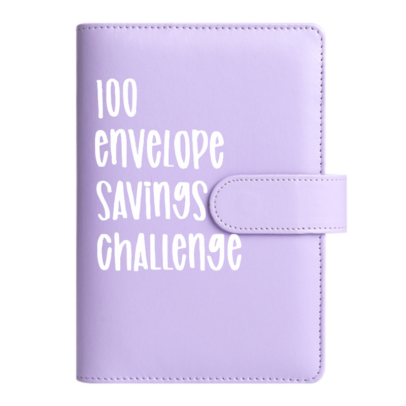 100 Sobre Desafío Cuaderno de hojas sueltas pareja Desafío evento efectivo Cuaderno DE PRESUPUESTO DE sobre