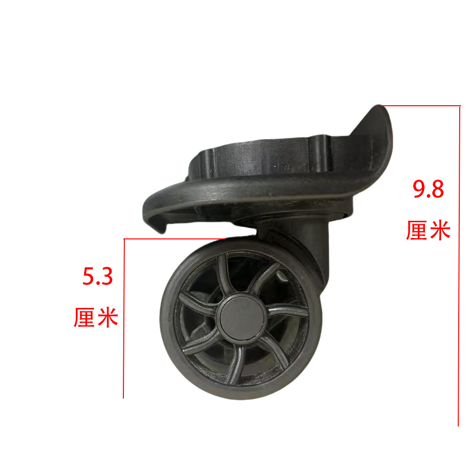 Luggage Suitcase Swivel Wheel Accessories Wheels 24inch 26inch Aluminum Frame Travel Suitcase Aircraft Wheels Custom Manufacturer