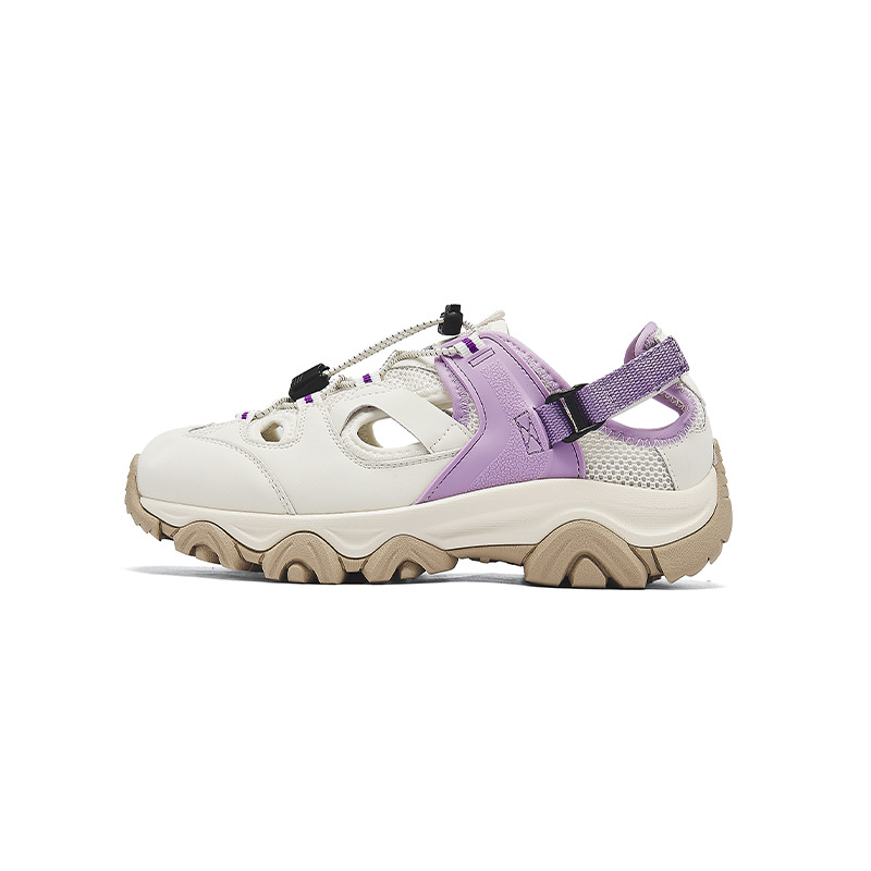 Augustion sandalias deportivas al aire libre para mujer 2025 nuevo verano hueco casual plataforma vadeo zapatos de montaña