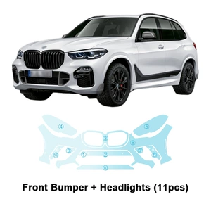 BMW X5MF95 competition version 20-22 TPU görünməz boya cızılmaya qarşı film
