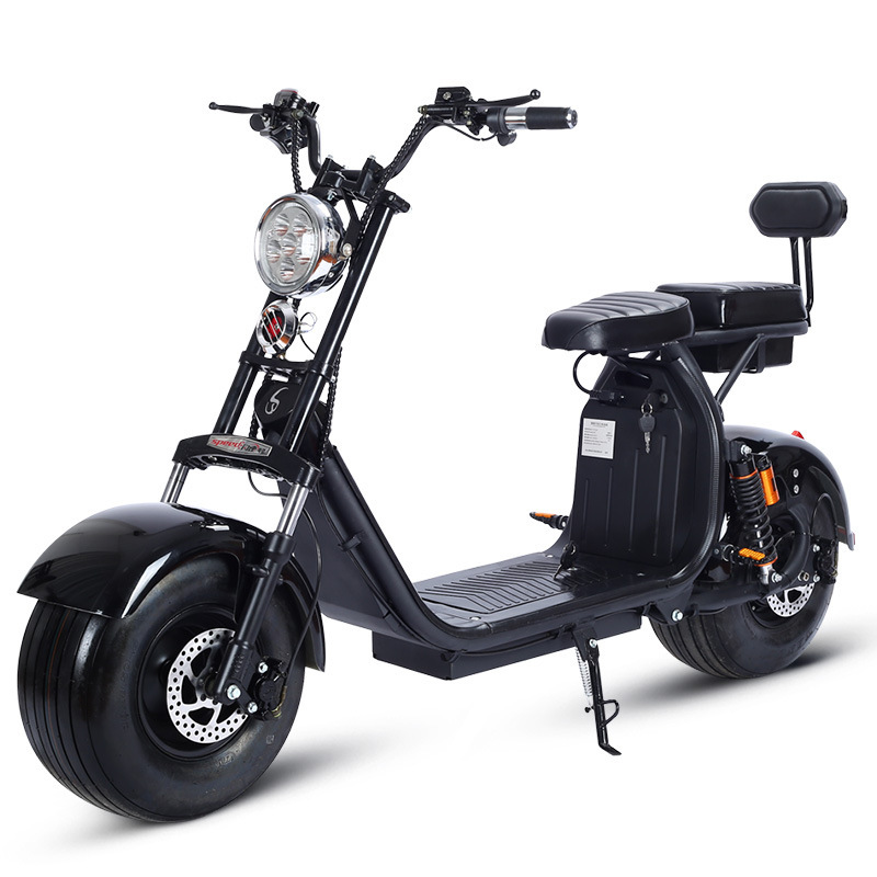 X10 Front and Rear Shock-Absorbing Dual-Seat Electric Scooter, Energy-Saving Electric Motorcycle, Two-Wheeled Motorcycle, Adult Mobility Vehicle