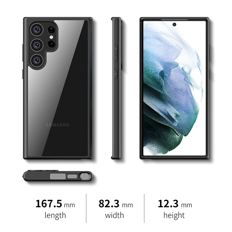(Трансграничная торговля), Samsung, S23, совместимый прозрачный чехол для телефона, S23, защитный чехол, S23, защита от падения, (Физики)
