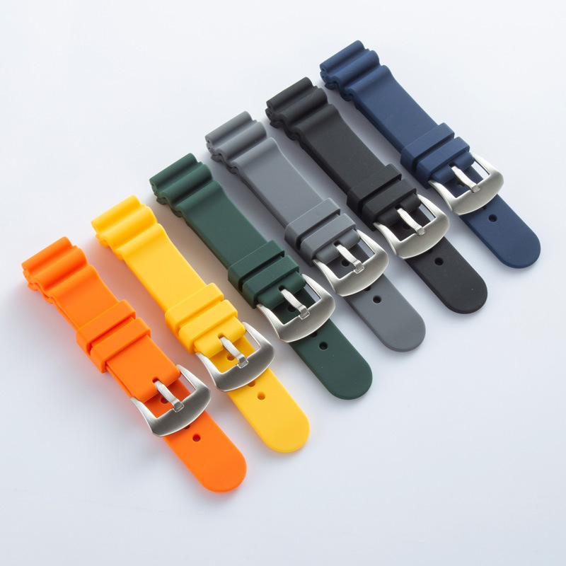 Suitable for Canned Abalone Water Ghost 007 20mm 22mm Watch Strap Silicone in stock