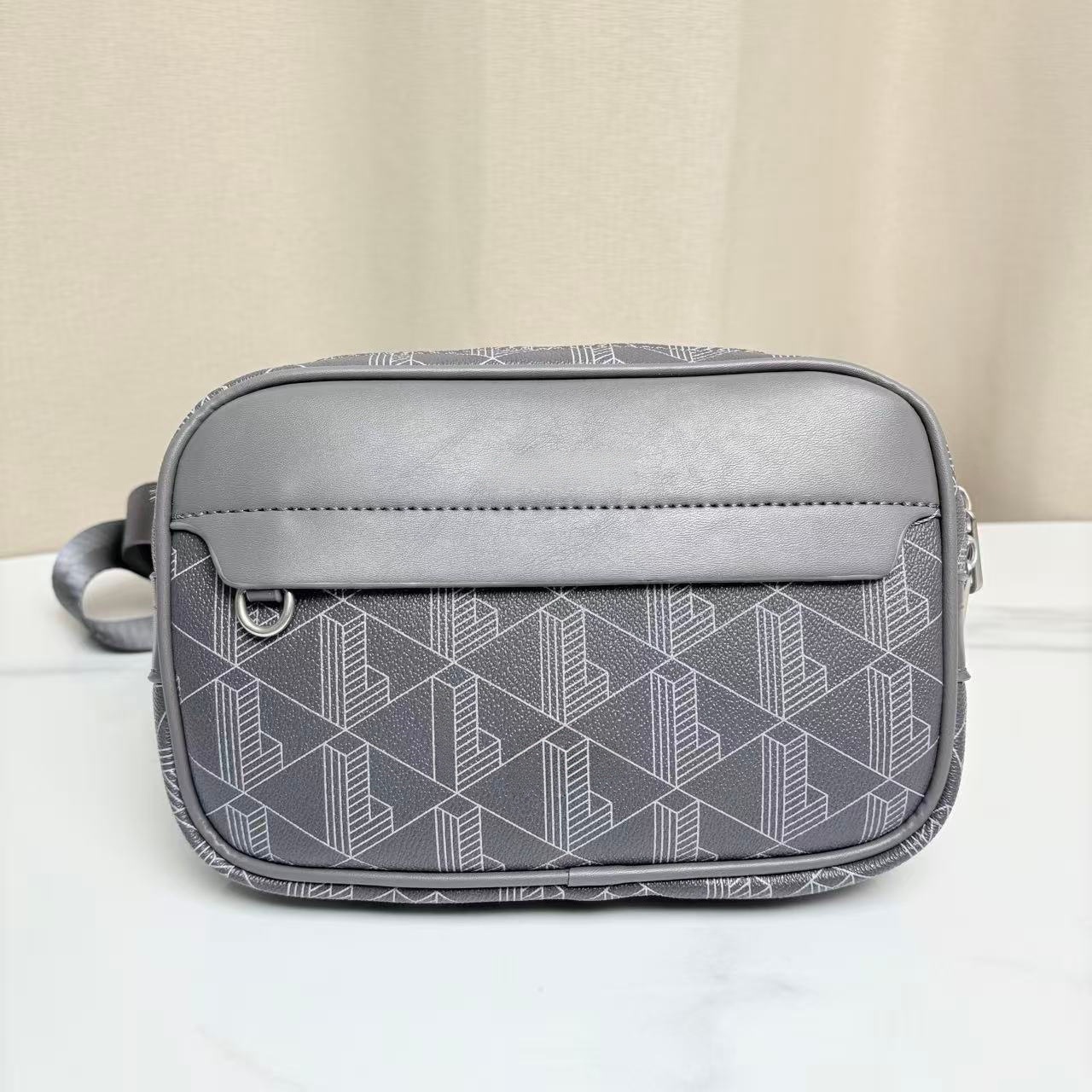 Other Geometric Waist Bag PU Leather