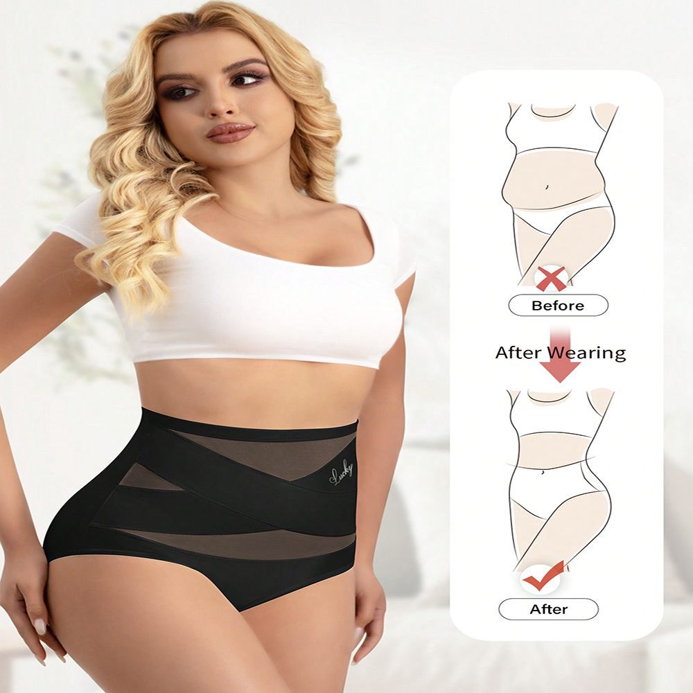 Productos explosivos transfronterizos, vendajes cruzados, pantalones de vientre sin costuras de cintura alta, estilo fino y transpirable para mujer, ropa interior para dar forma a la cadera para mujer