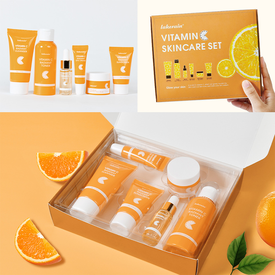 lakerain Vitamin C Skin Care Set - Refreshing Skin Care Facial Set undefined