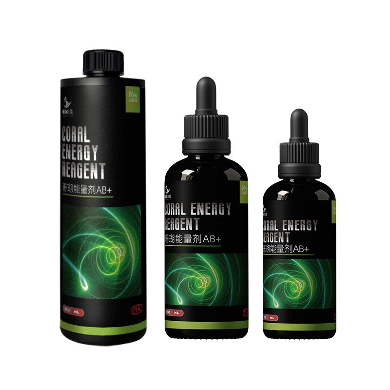 Guangdong Coral Energy Agent Ab+ Growth Promoting Coral Food Liquid Amino Acid Nutrient Solution for Hard Corals Sps Soft Corals Lps