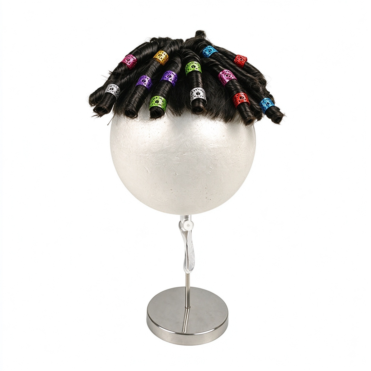 Peluca para Mascotas de Fibra de Alta Temperatura Decorativo para Halloween