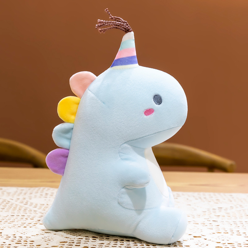 网红糖果小恐龙布娃娃毛绒玩具儿童床上玩偶抱睡恐龙公仔生日礼物|undefined