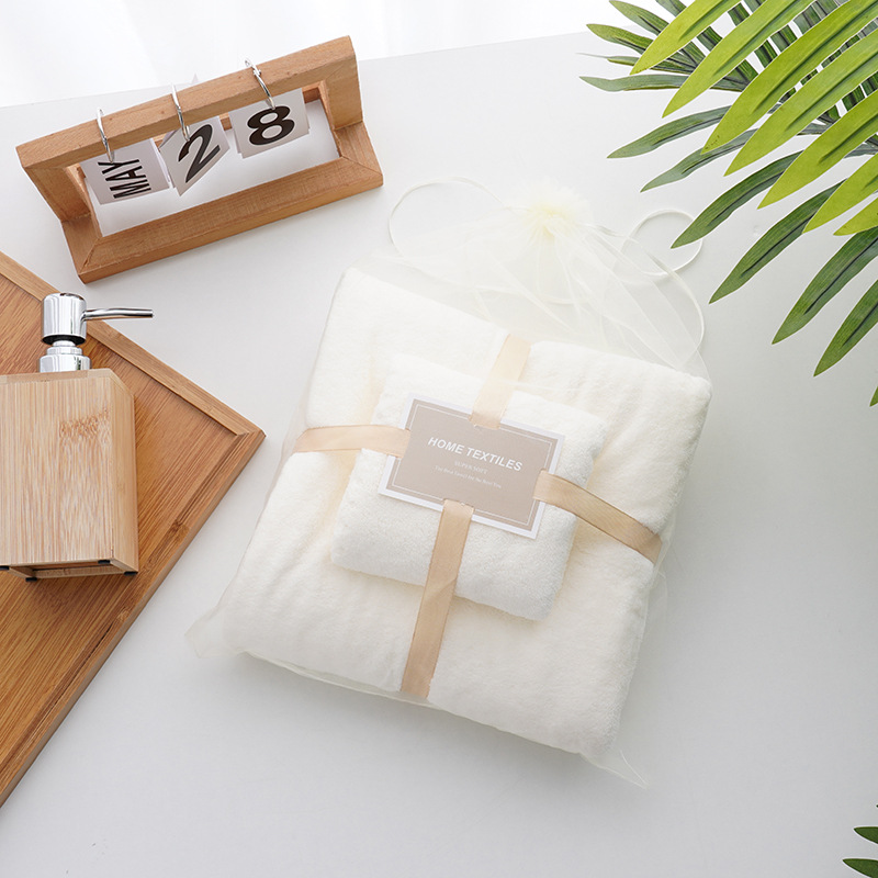 toallas de coral de alta densidad toallas de baño set engrosado suave absorción de agua color sólido toallas de mano mano mano mano fábrica regalos al por mayor