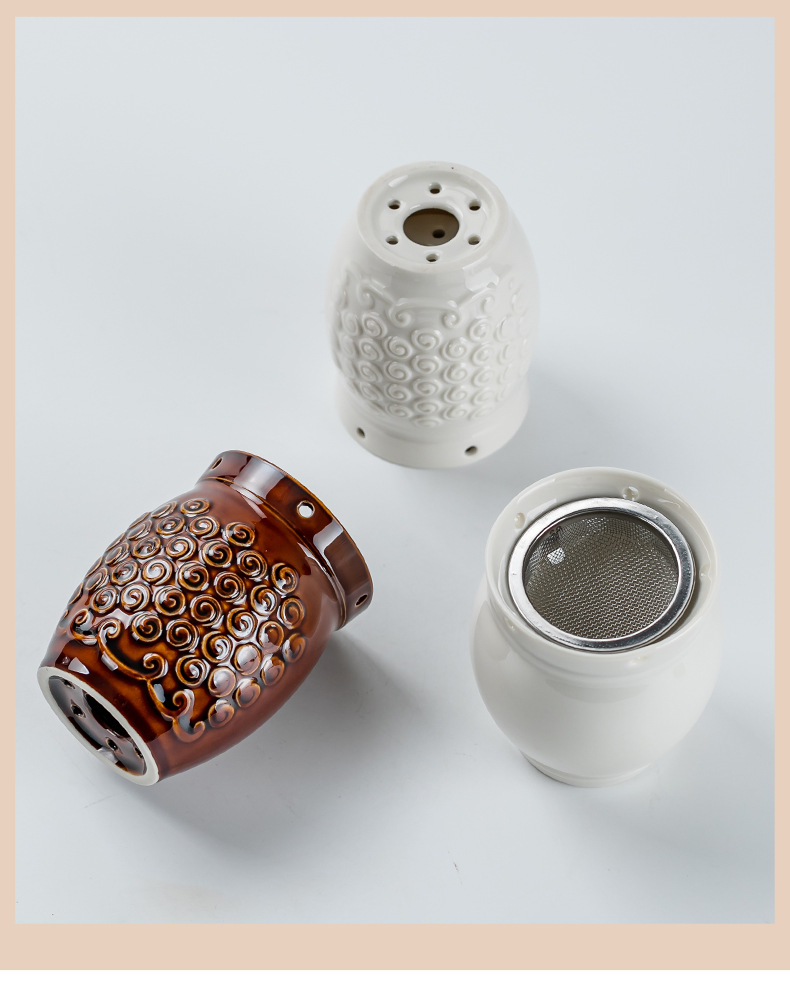 Aizhongtang Moxibustion Jar Multi-Function Gua Sha Cup Handheld Heat Therapy Tool for Home and Spa Use in use